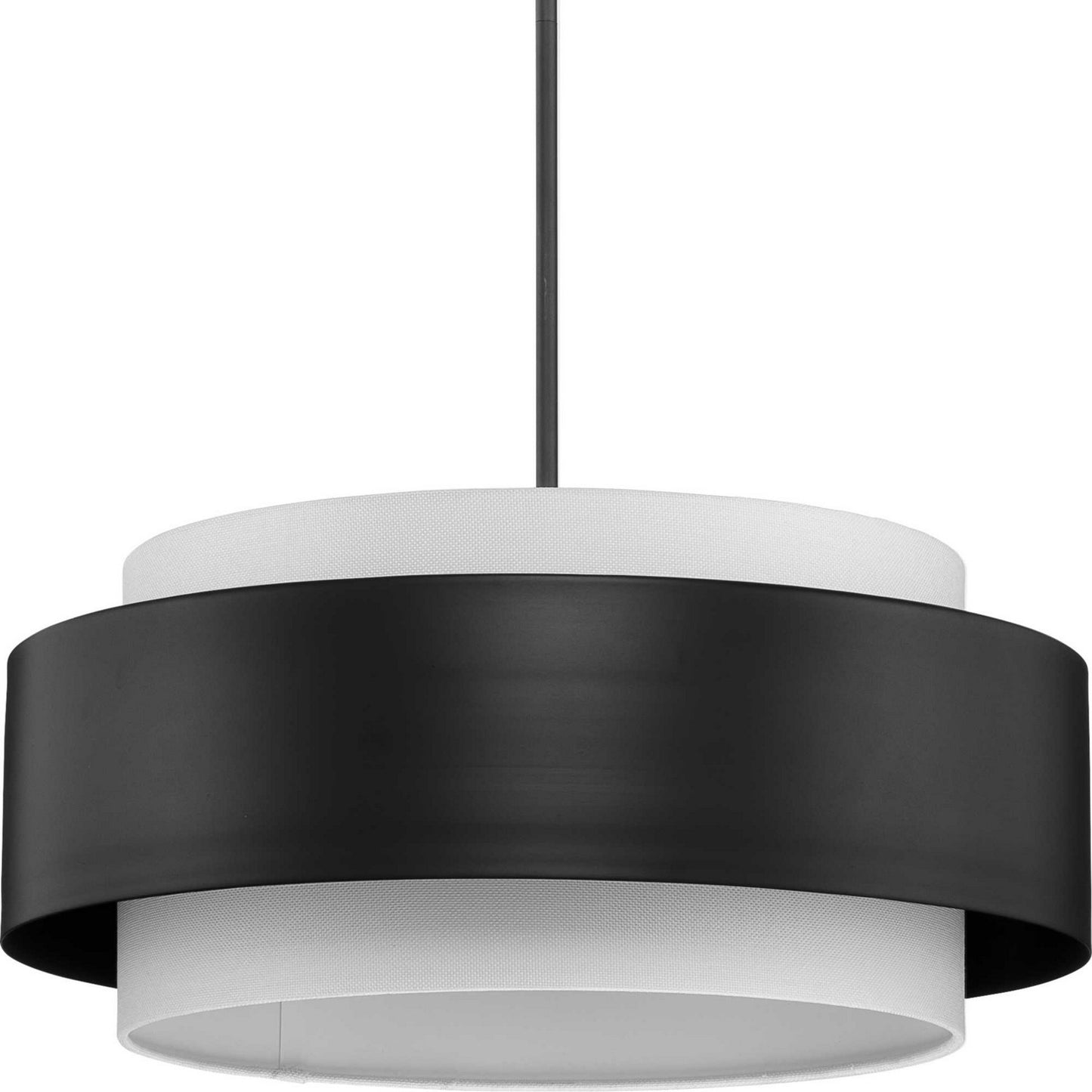 Silva Three Light Pendant in Matte Black
