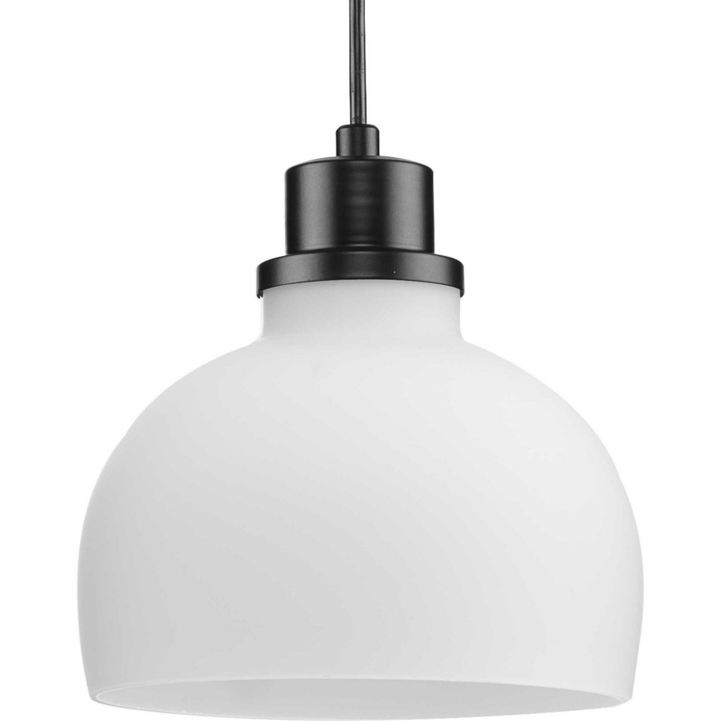 Garris One Light Mini Pendant in Matte Black
