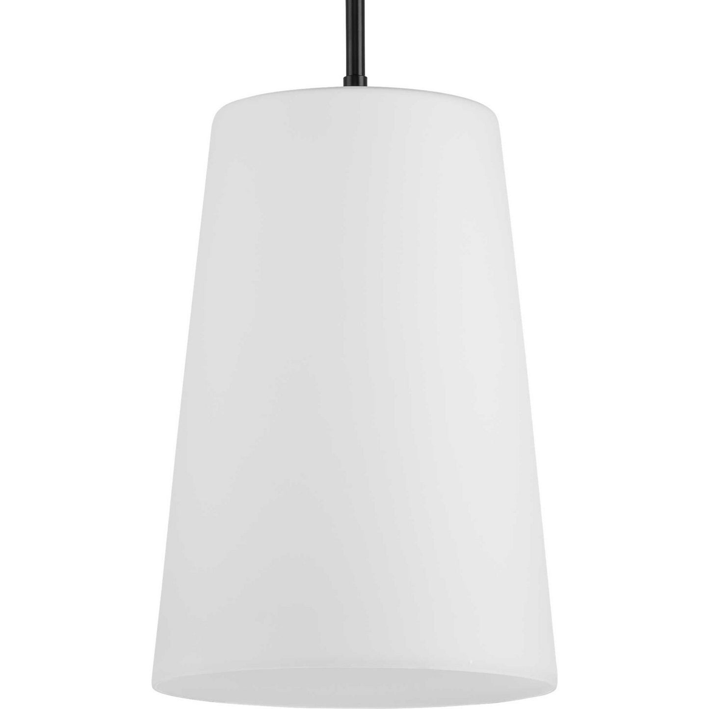 Clarion One Light Pendant in Matte Black