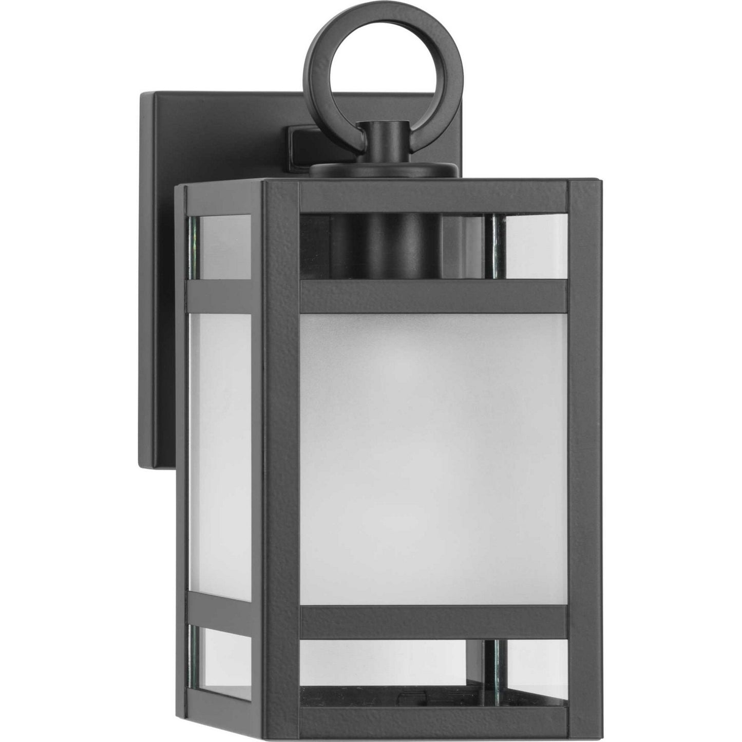 Parrish One Light Outdoor Wall Lantern in Matte Black