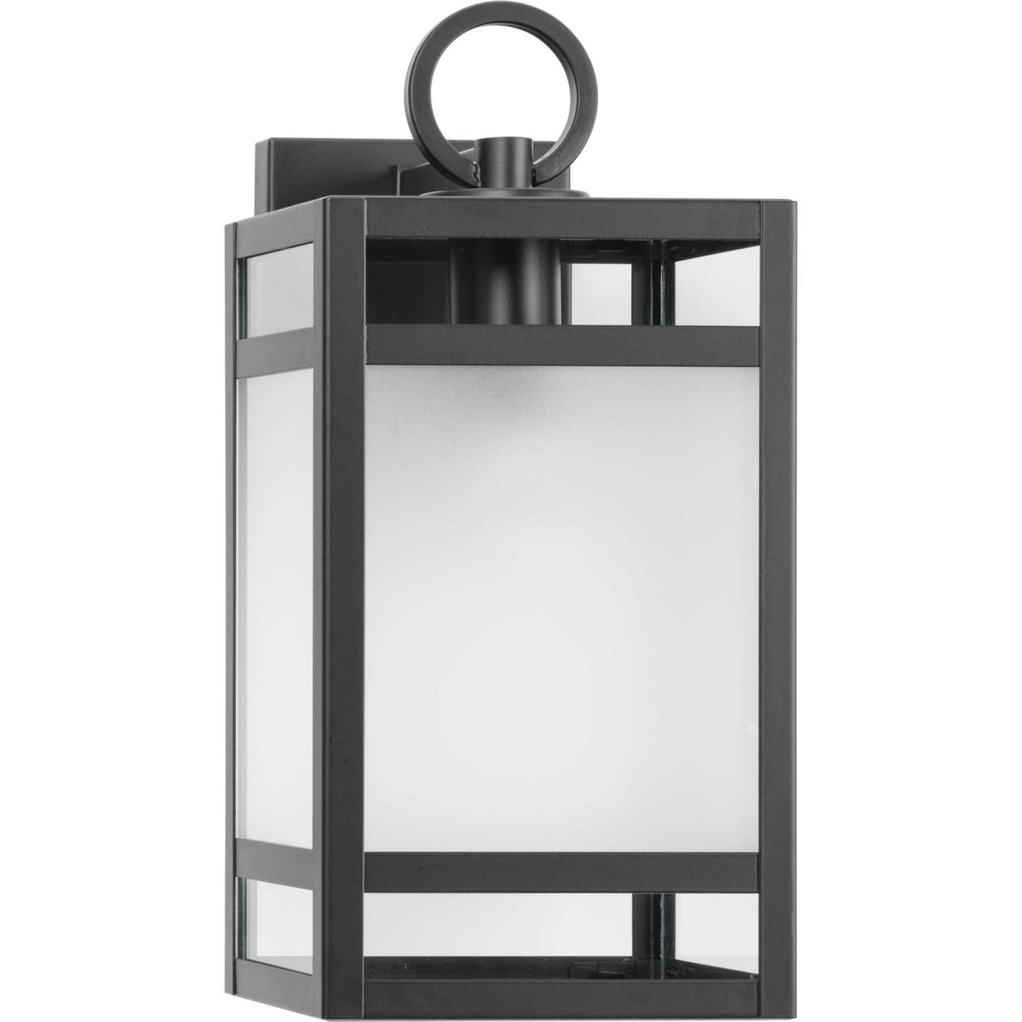 Parrish One Light Outdoor Wall Lantern in Matte Black