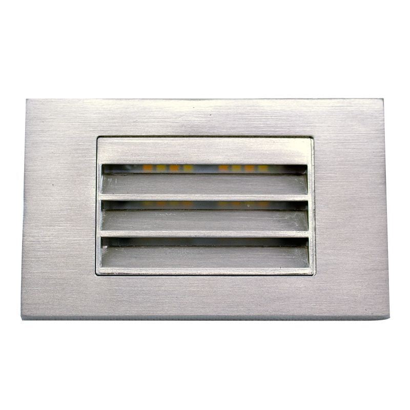 Integrated Step Light in Brushed Nickel