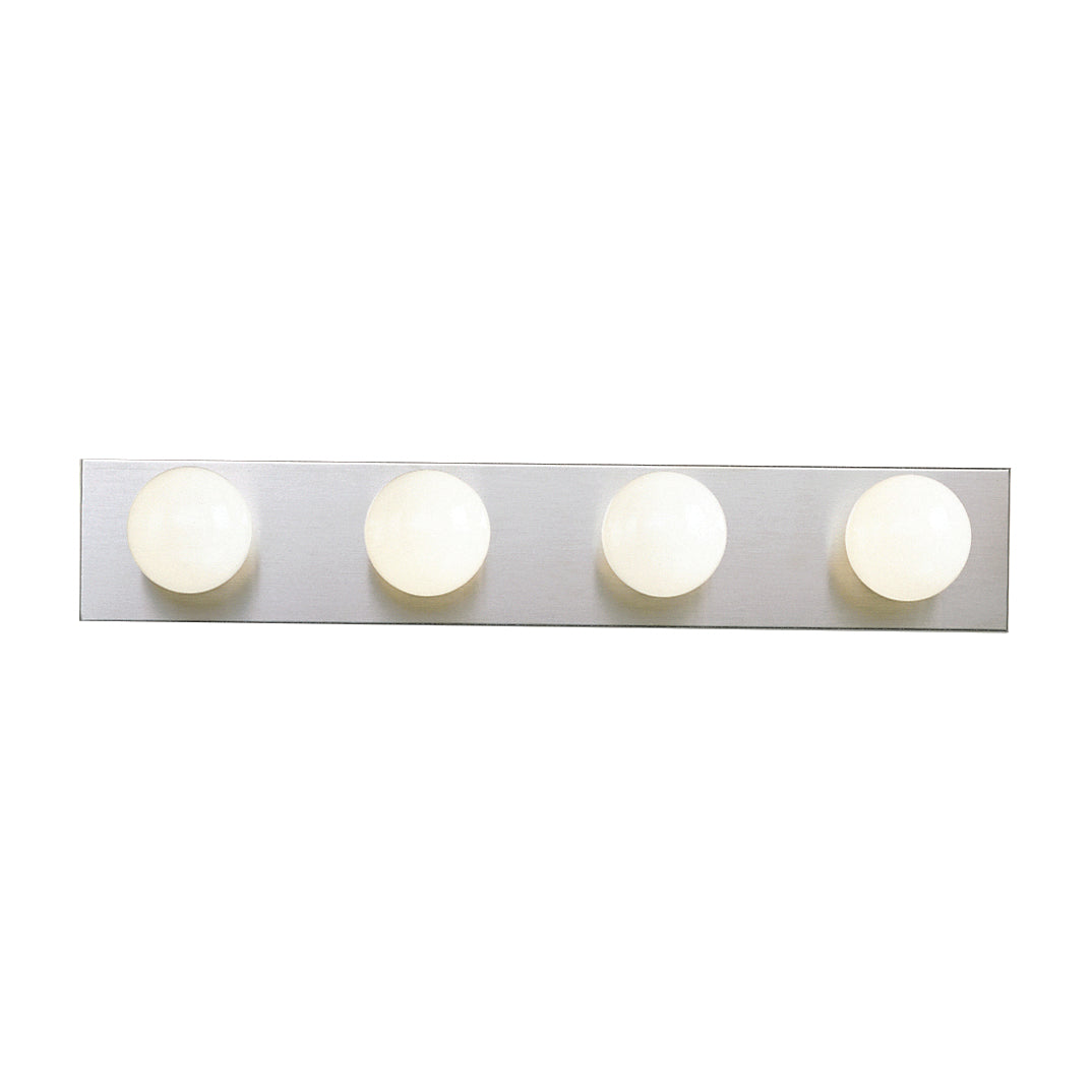 Four Light Linear Bath in Brushed Nickel