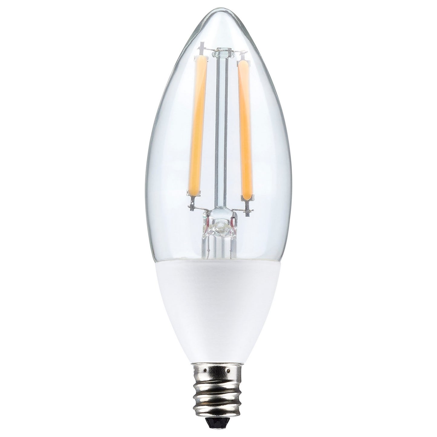 Satco 5W B11 LED – E12 base, 500 lumens, 5000K Daylight (S11478)