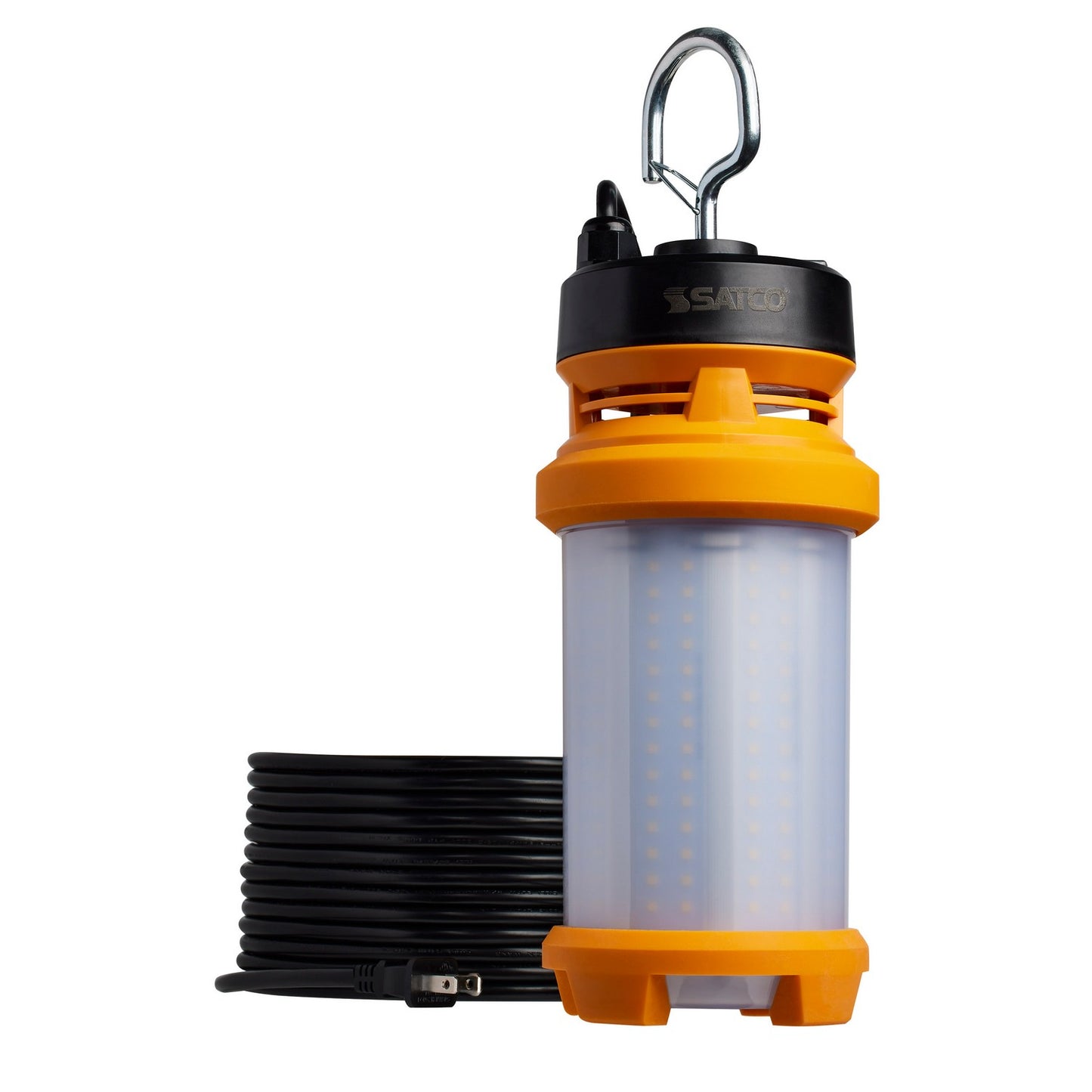 LED Lamp in Orange / Black