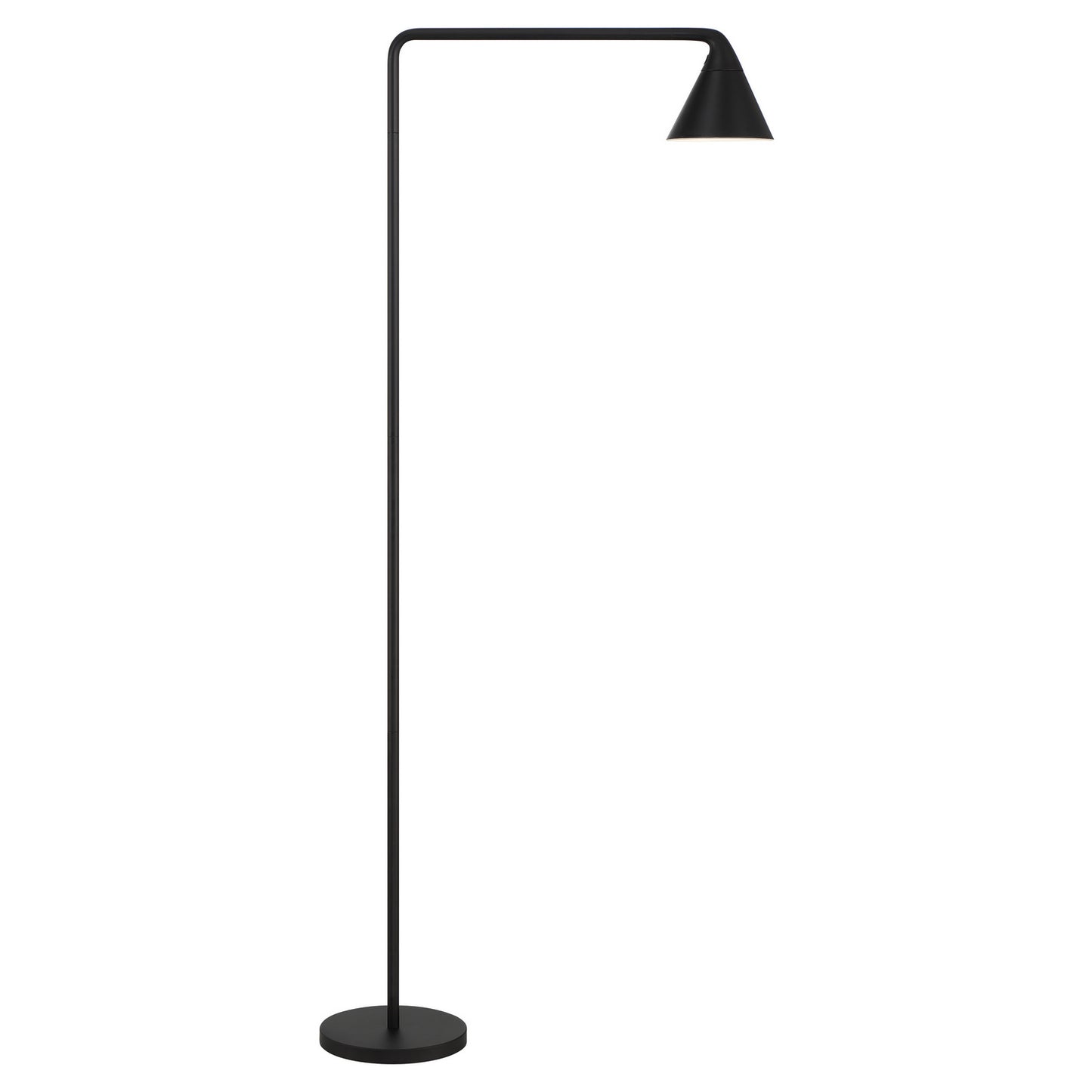 Task Portables LED Table Lamp in Coal Black