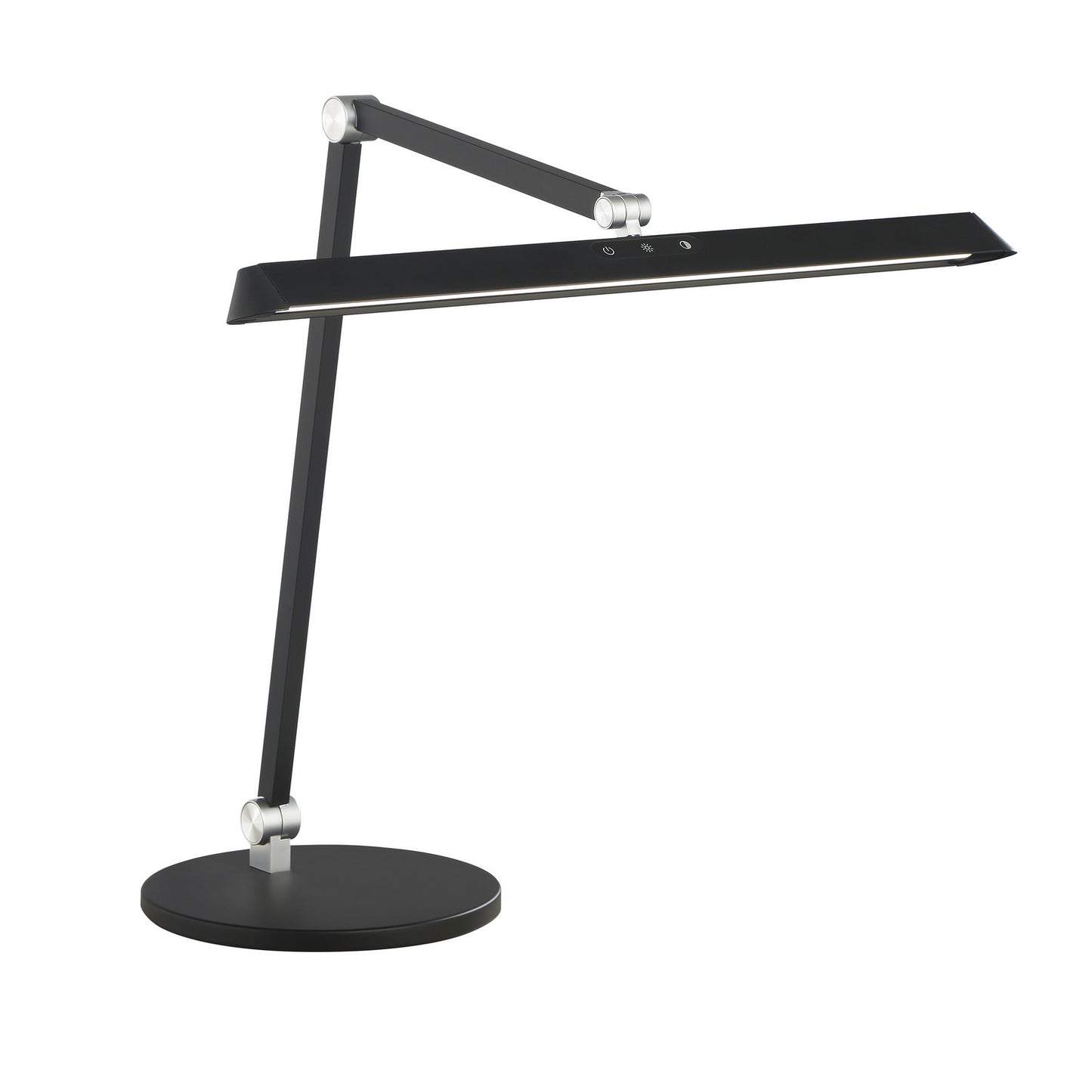 Portables LED Table Lamp in Coal Black
