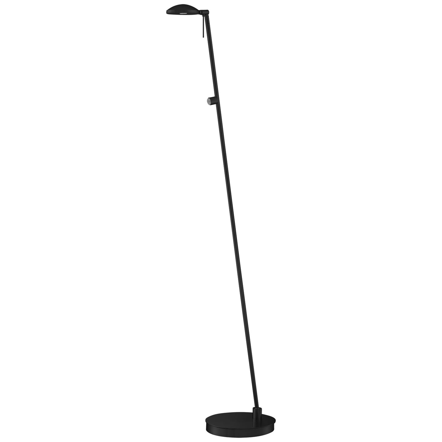 Task Floor Lamp LED Floor Lamp in Coal Black