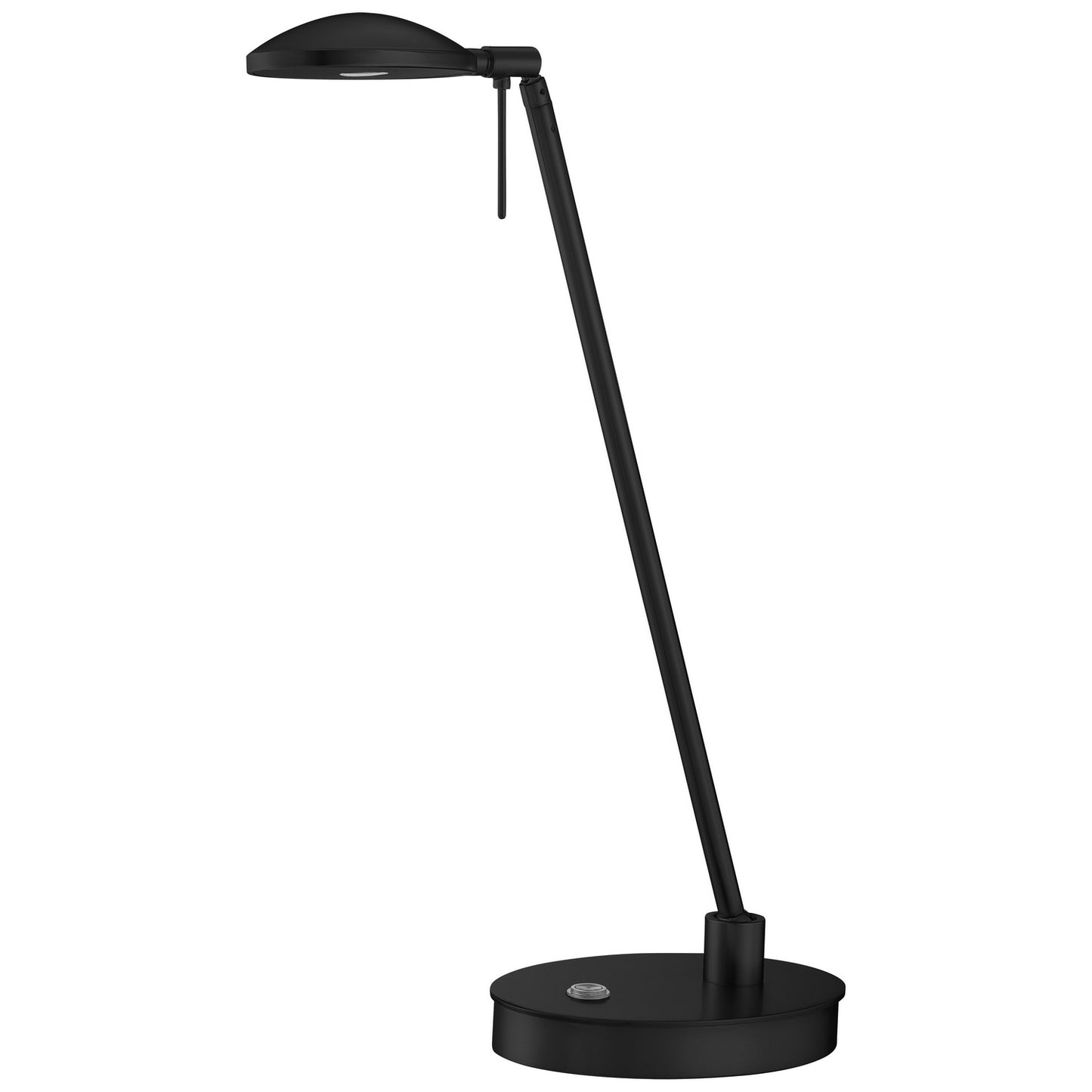 Task Portables LED Table Lamp in Coal Black