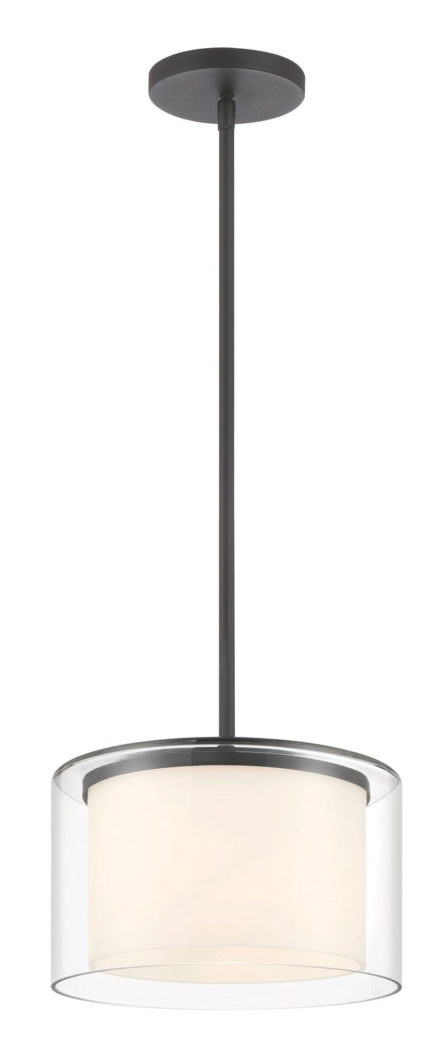 Parsons Studio One Light Pendant in Sand Coal