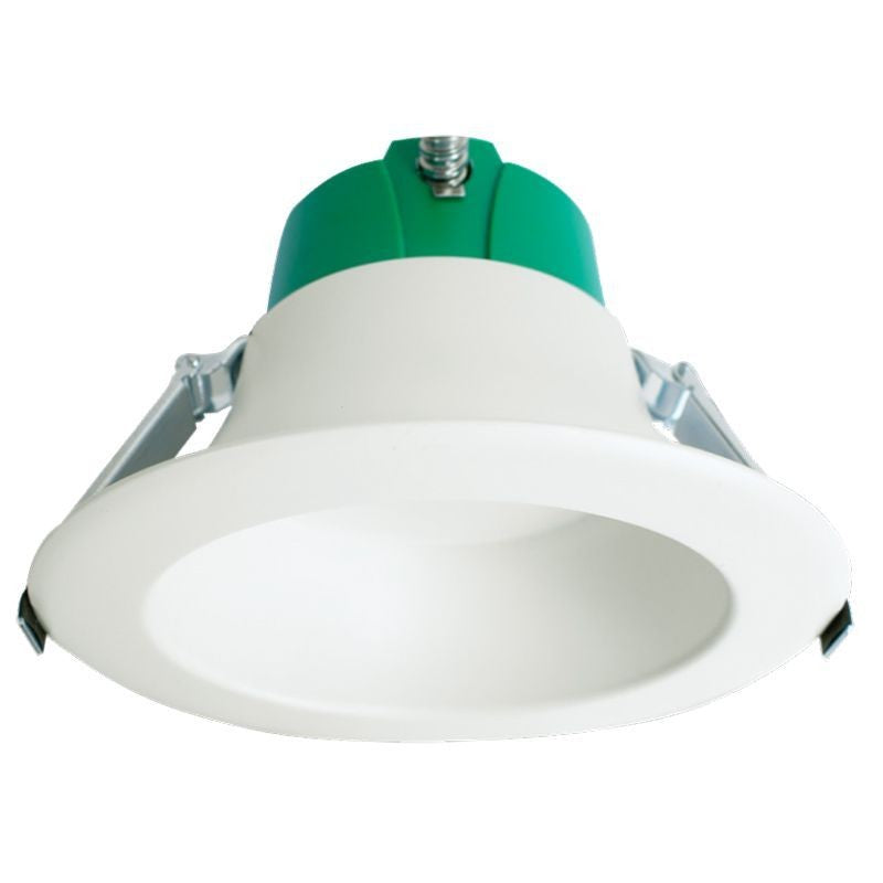 Recessed Light in White+Green