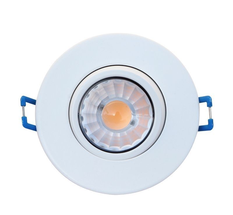Adjustable Recessed Light in White