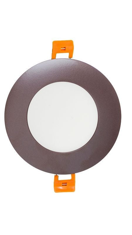 LED Ultra Slim Recessed Light in Oil-Rubbed Bronze