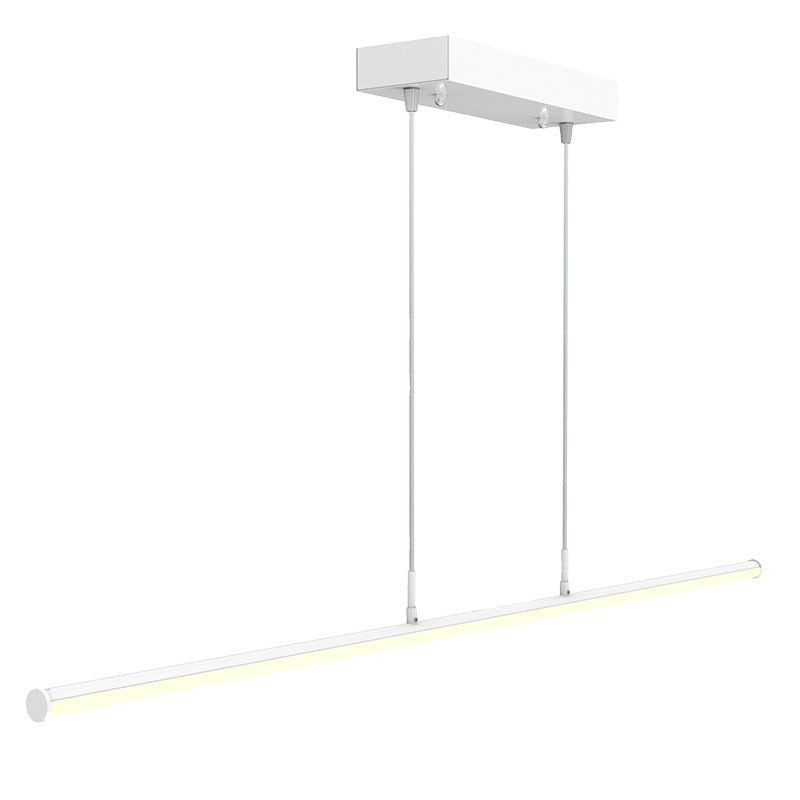 Westgate - SDTL-8FT-40-60W-MCTP - Linear Tube Decorative Susp. Light Tunable - Sandy White