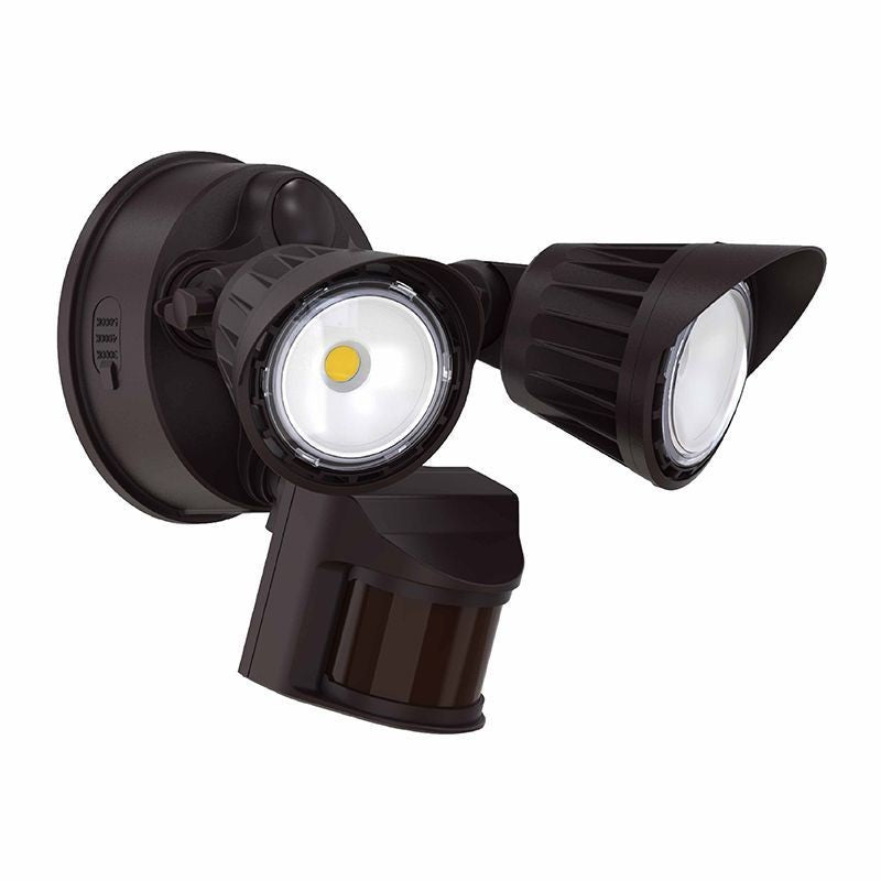 Security Light in Bronze