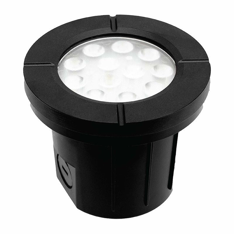 LED Well Light in Black