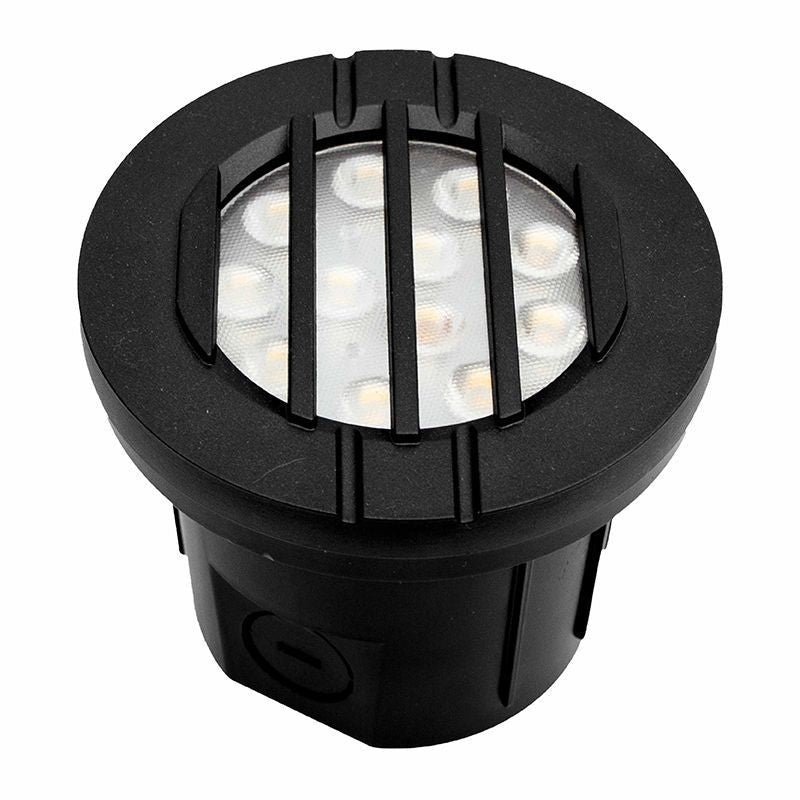 LED Well Light in Black