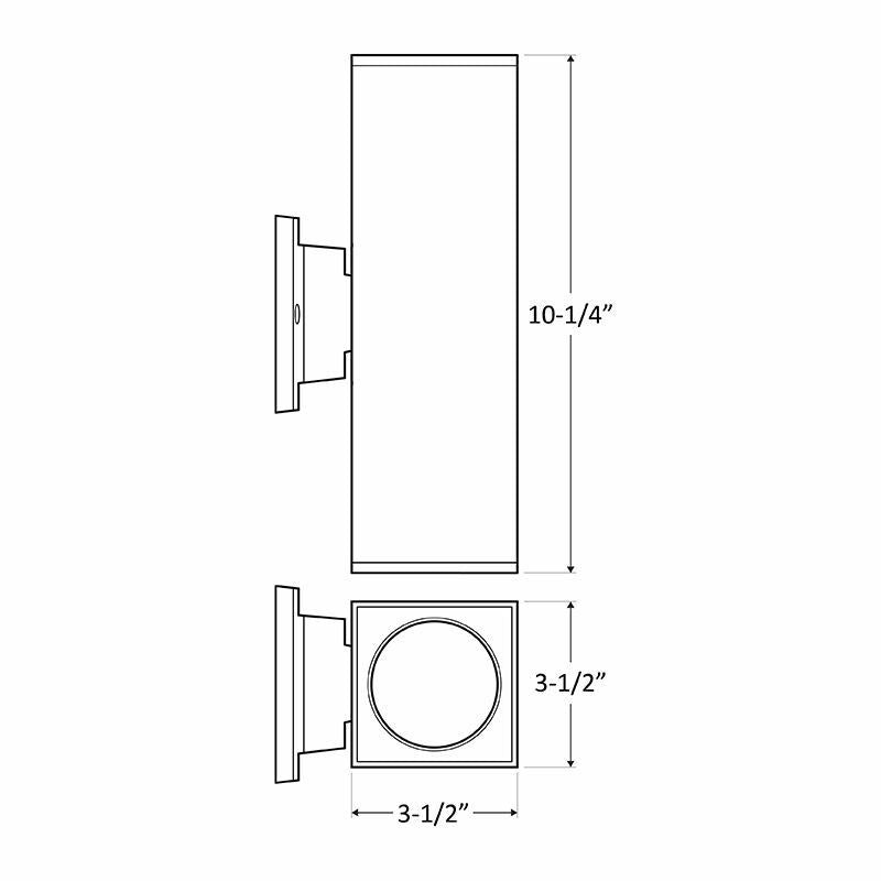 Wall Mount in Black