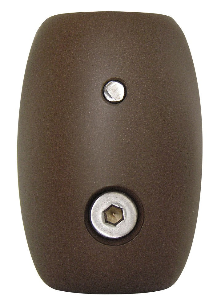 1/2" Downrod Coupler Downrod Coupler in Oiled Bronze
