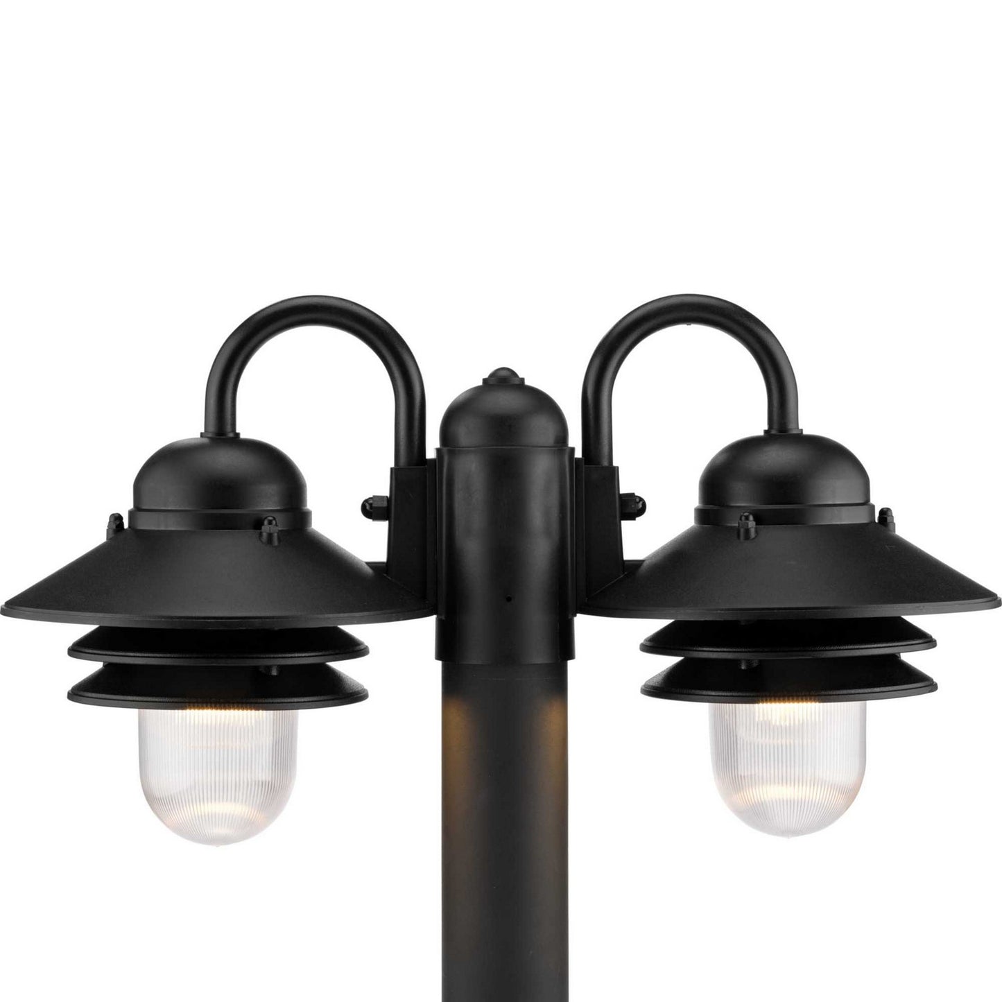 Progress Lighting - P5493-31 - Two Light Post Lantern - Newport - Textured Black
