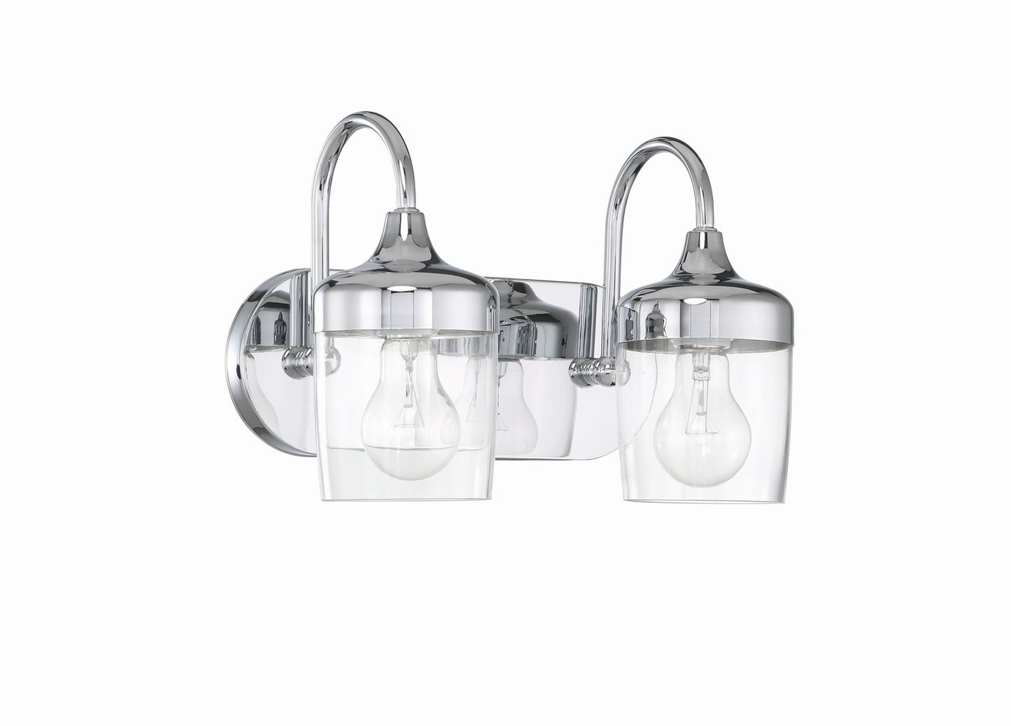 Wrenn Two Light Vanity in Chrome