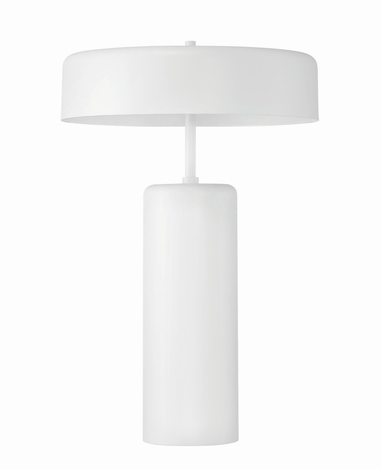 Table Lamps Three Light Table Lamp in White