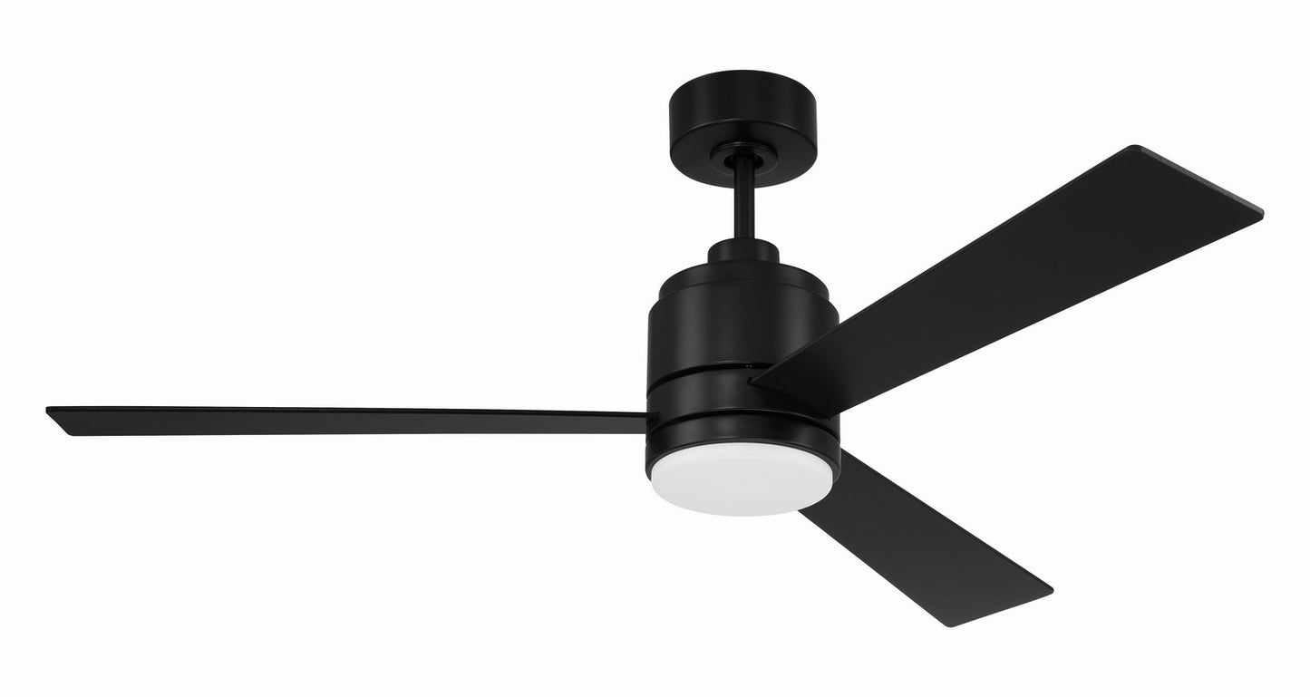 Craftmade - MCY52FB3 - 52" Ceiling Fan - McCoy 3 Blade - Flat Black
