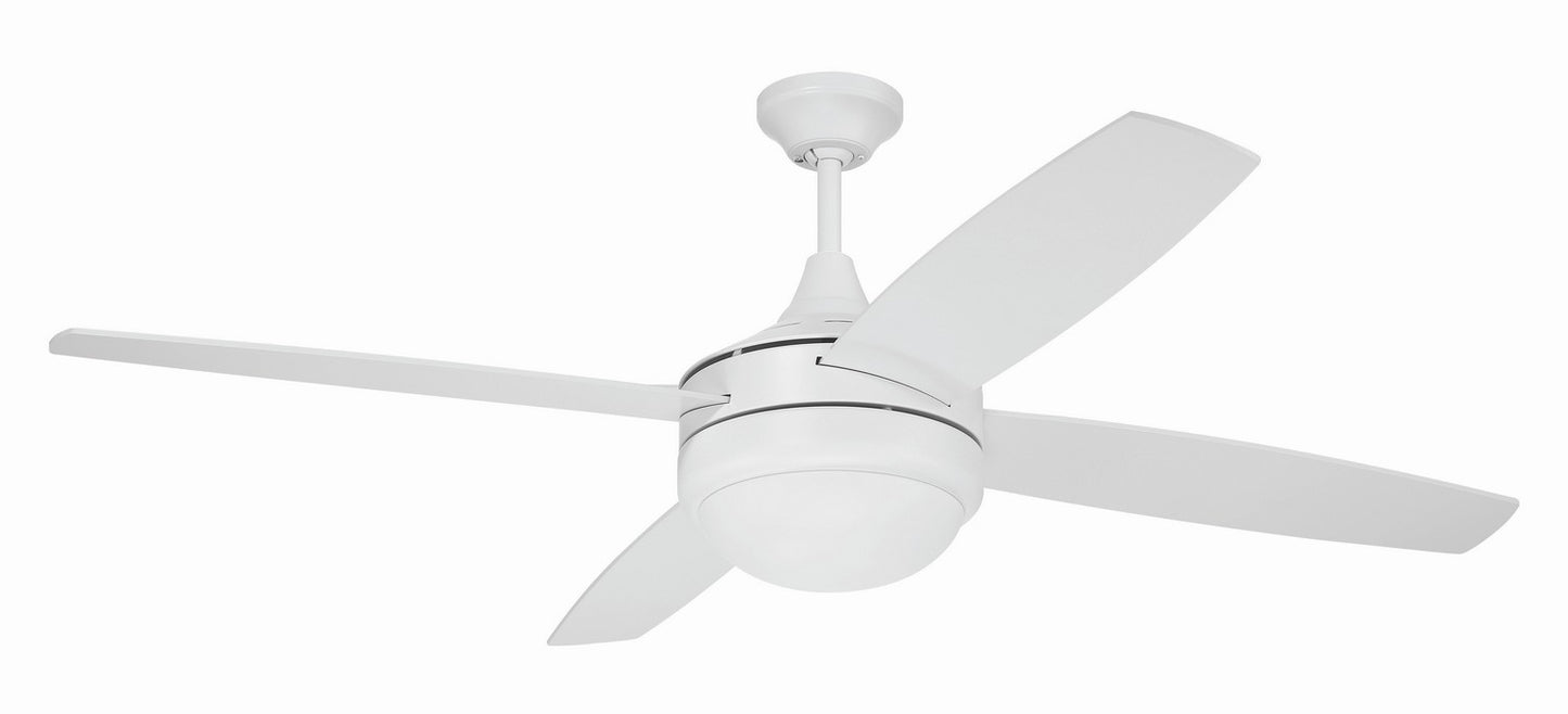 Craftmade - PHZ52W4 - 52" Ceiling Fan - Phaze II 4- Blade - White