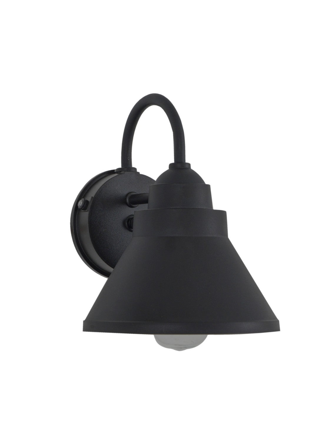 Resilience Lanterns One Light Outdoor Lantern in Textured Black