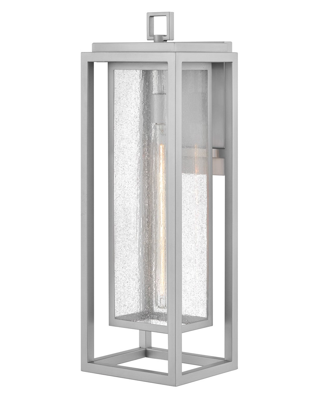 Republic LED Wall Mount in Satin Nickel