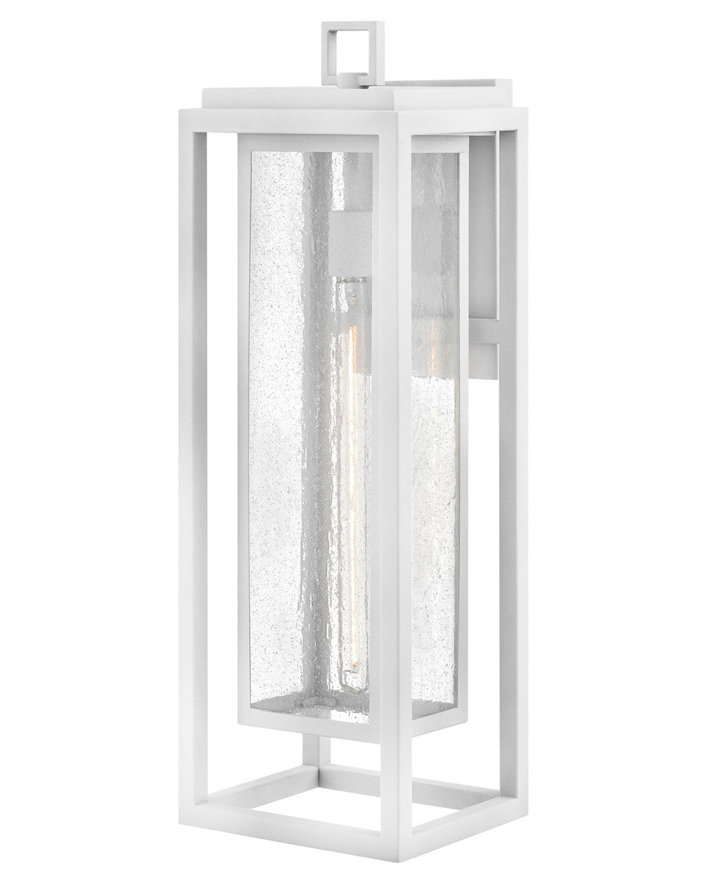 Republic LED Wall Mount in Textured White