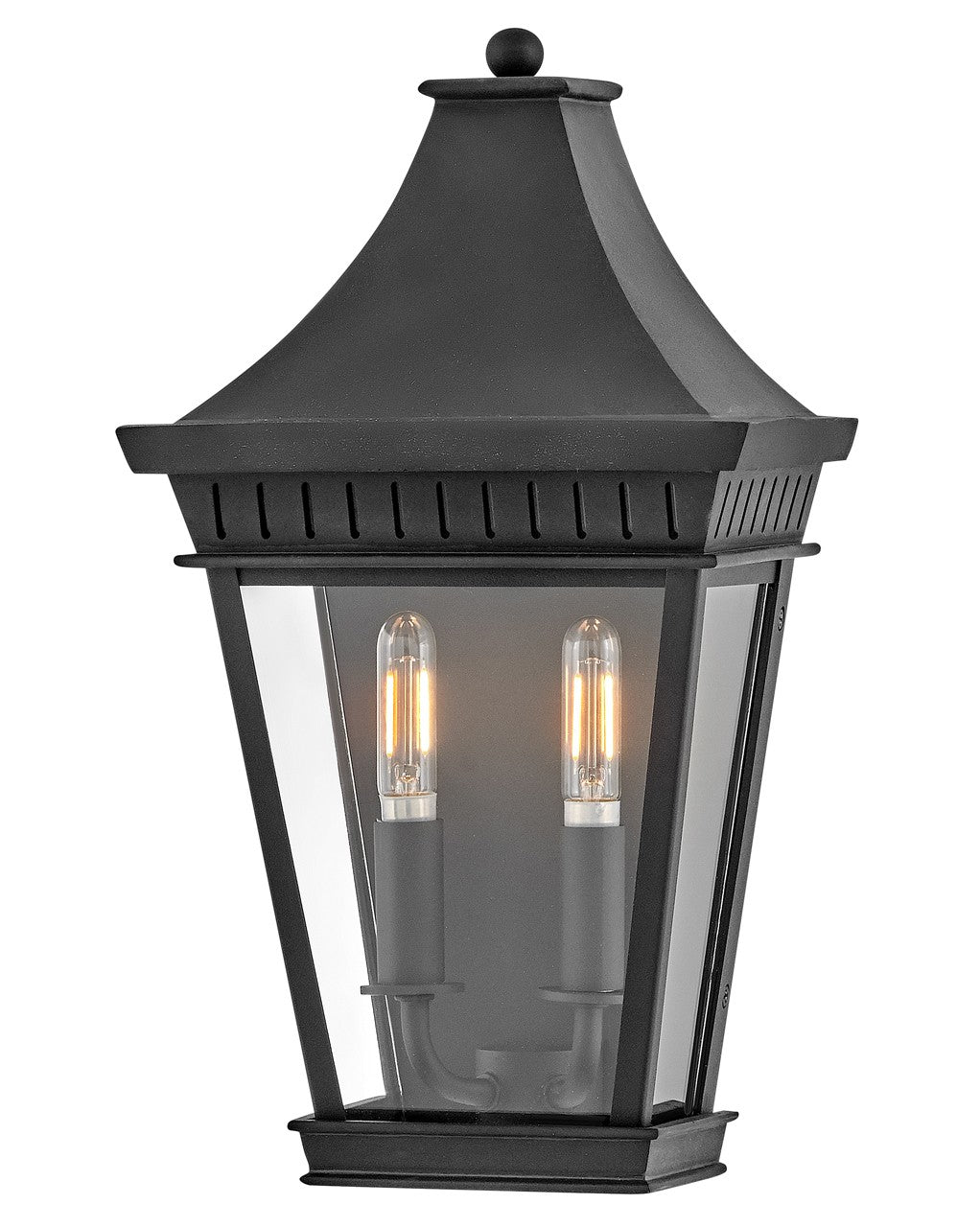 Chapel Hill LED Wall Mount in Museum Black