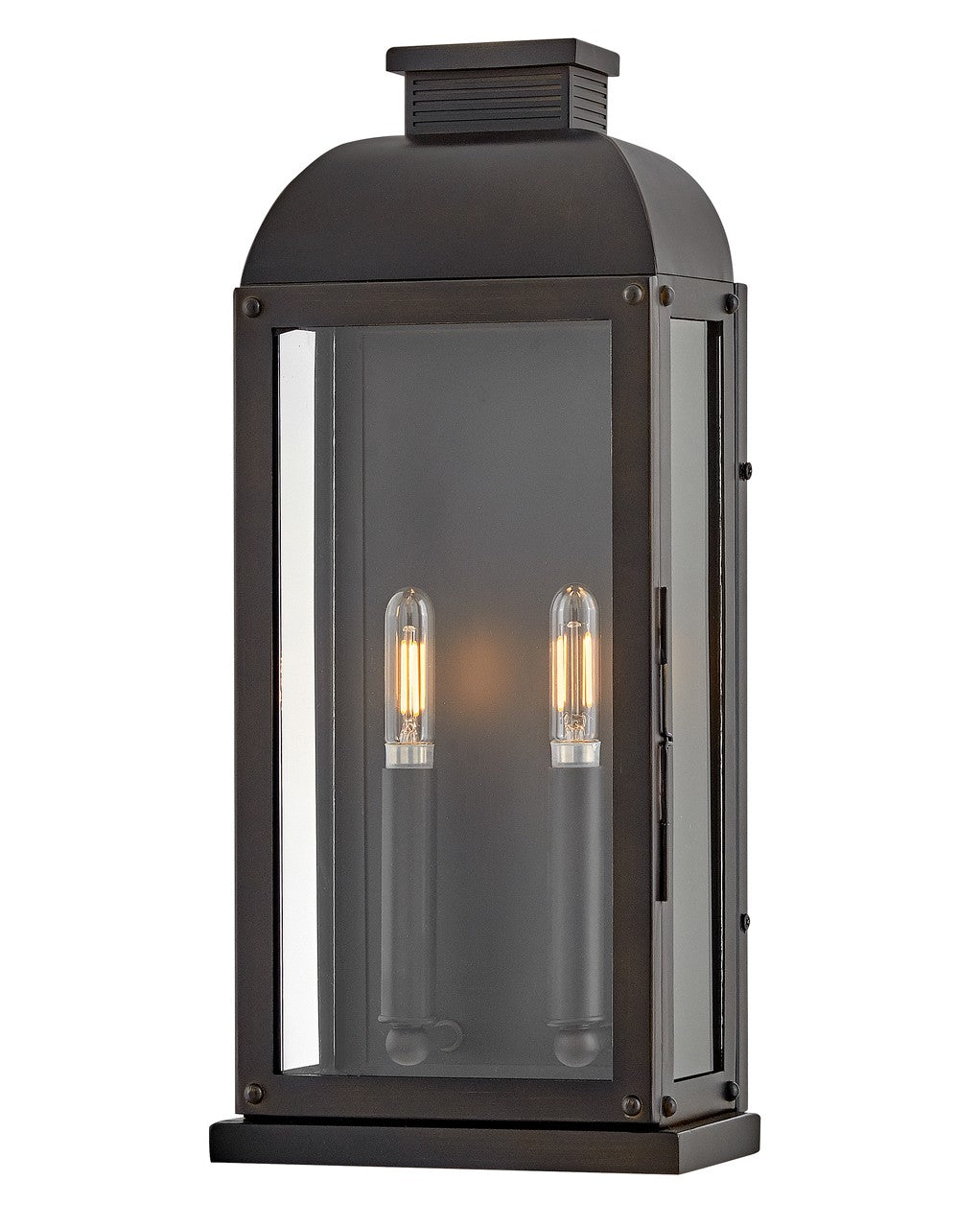 Tiverton LED Wall Mount in Dark Oxidized Brass
