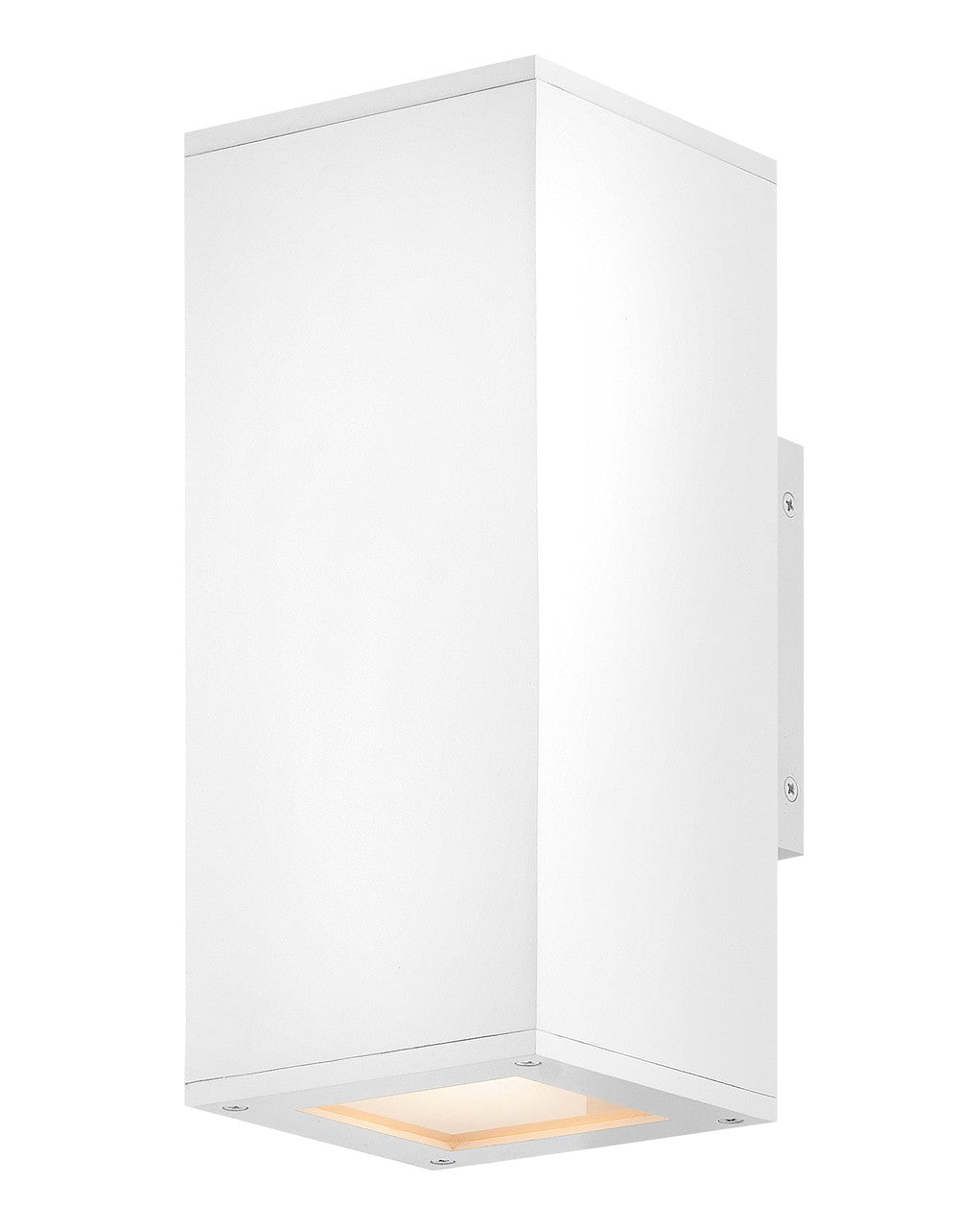 Tetra LED Wall Mount in Textured White