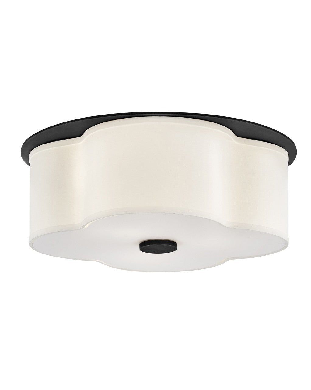Delaney LED Flush Mount in Black