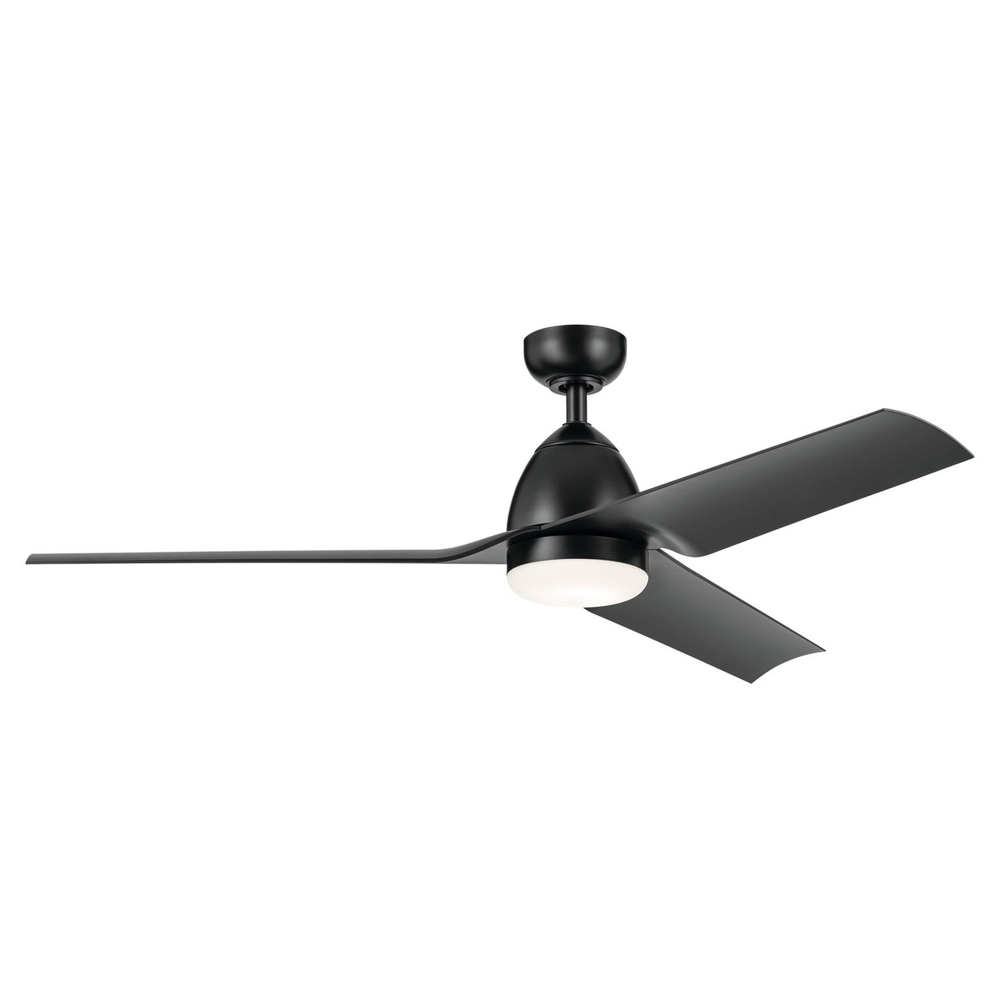 Fit 54"Ceiling Fan in Satin Black