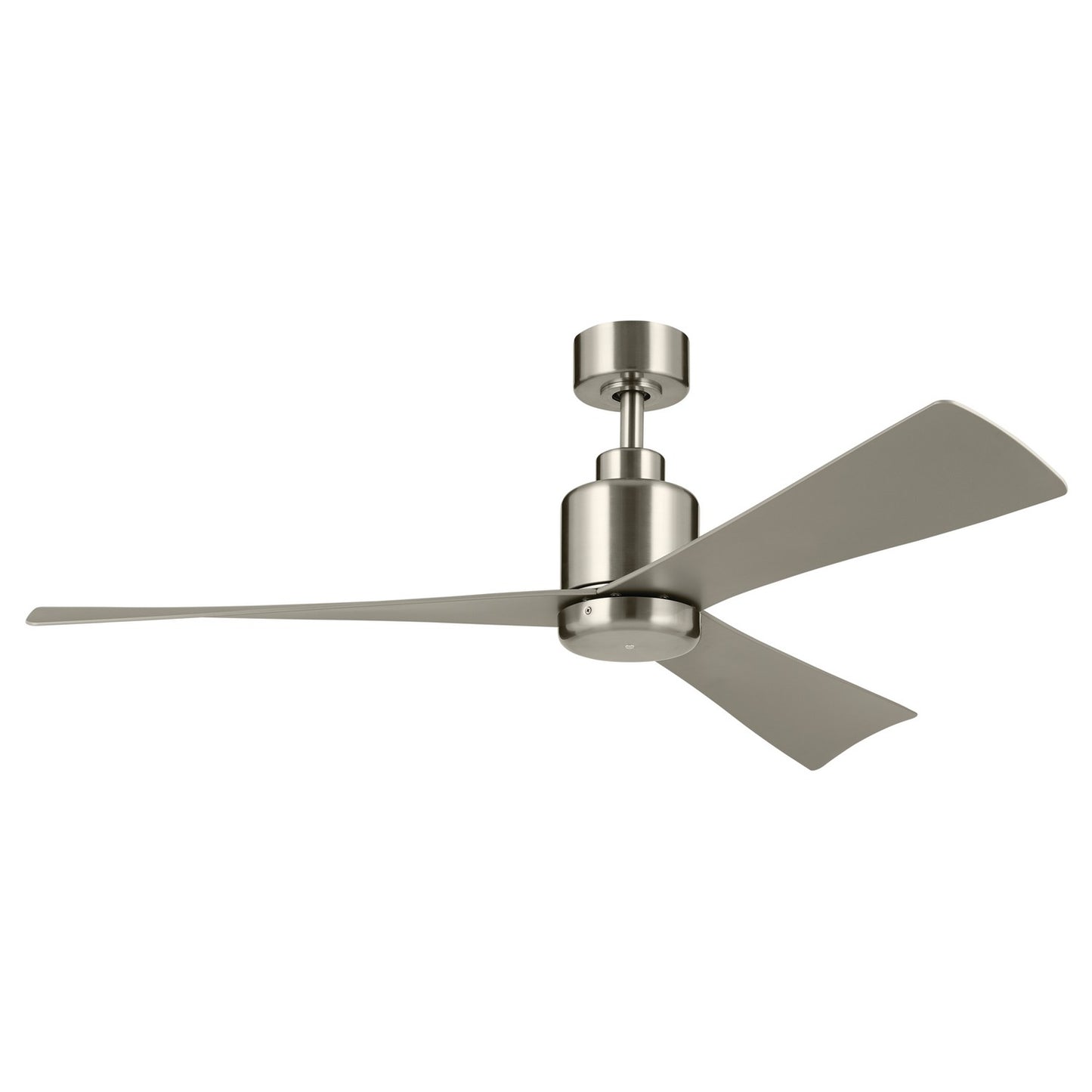 TRUE 52"Ceiling Fan in Brushed Stainless Steel