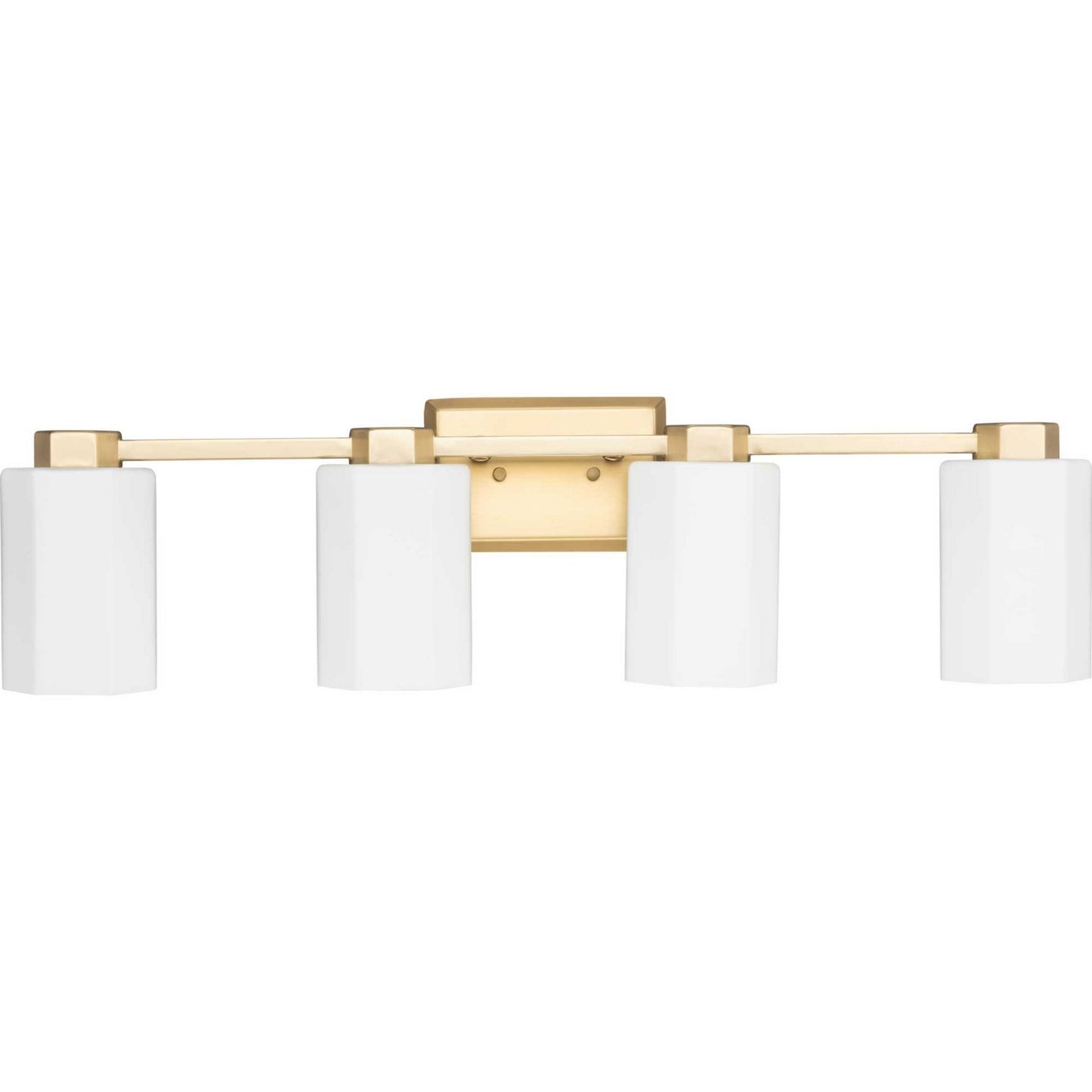 Estrada Four Light Bath & Vanity in Brushed Gold