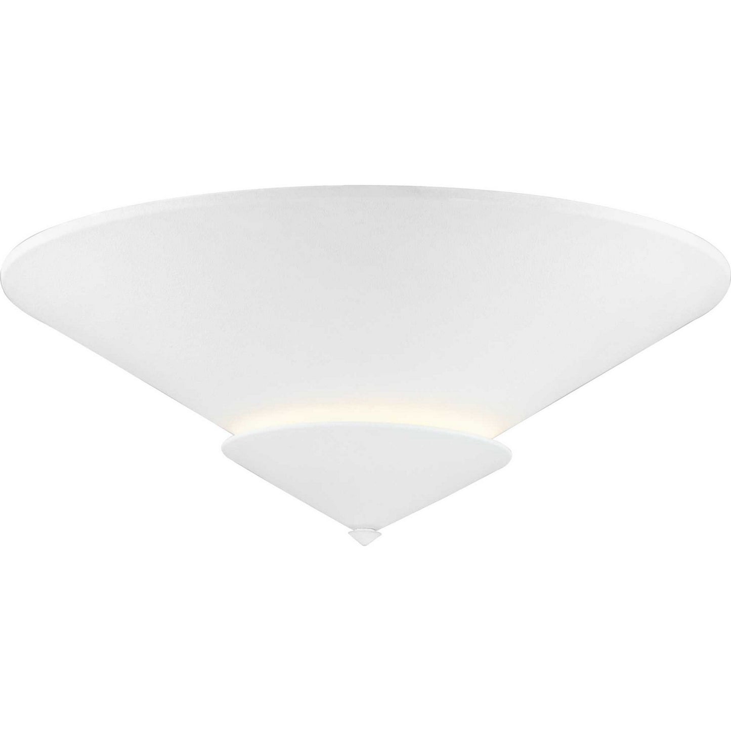 Pinellas Four Light Flush Mount in White Plaster
