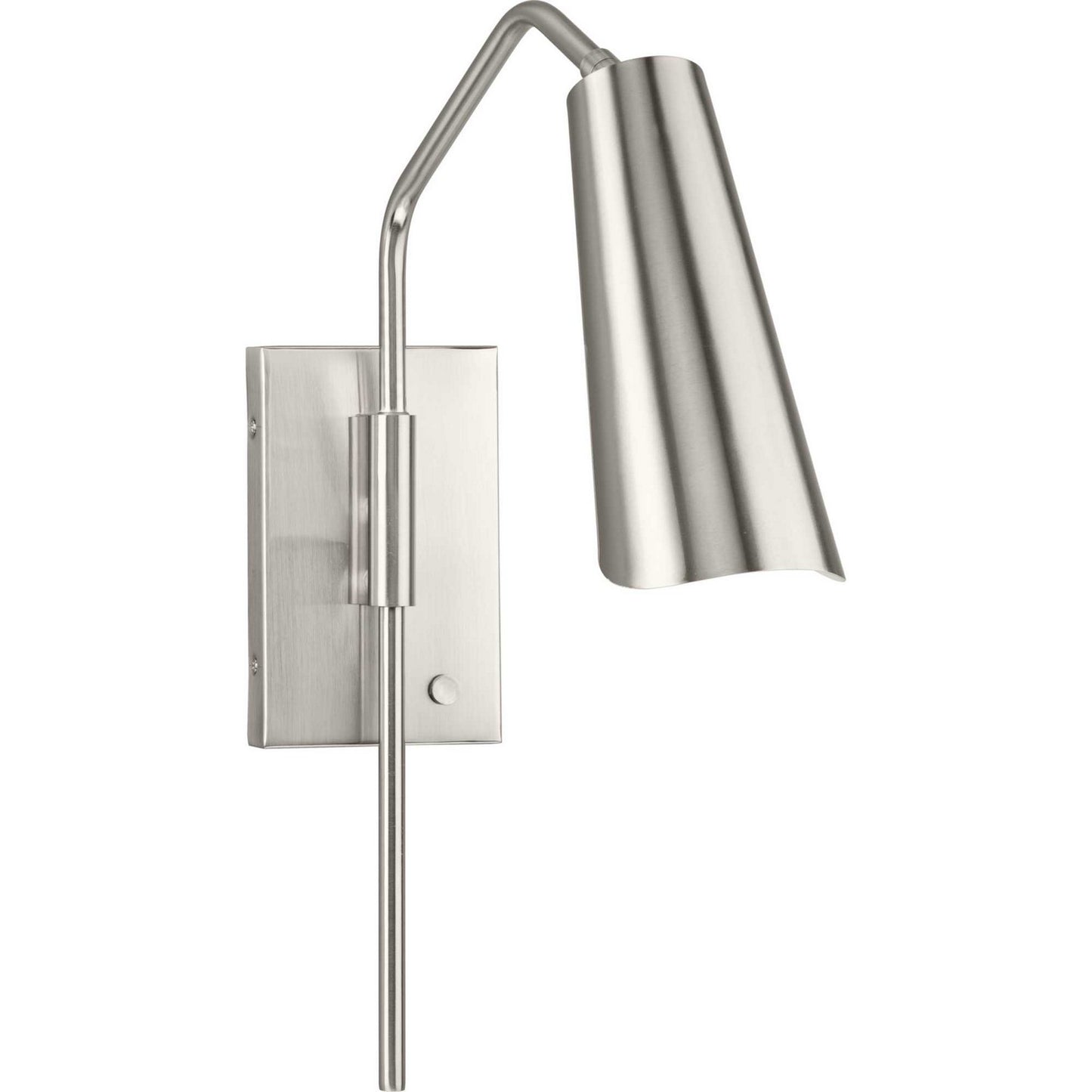Cornett One Light Wall Bracket in Brushed Nickel