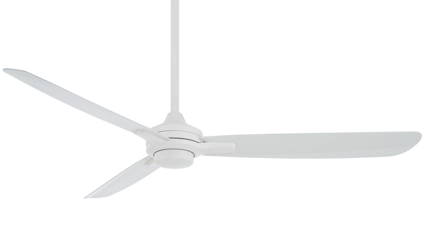 Rudolph Wet 60"Ceiling Fan in Flat White
