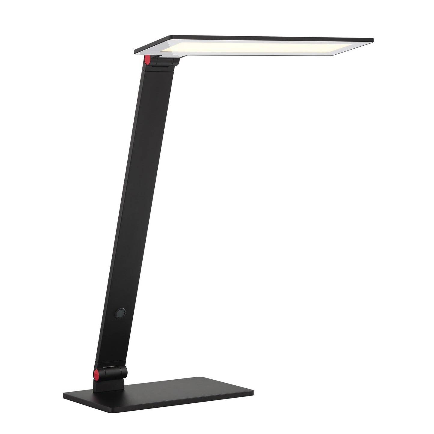 Task Portables LED Table Lamp in Coal Black
