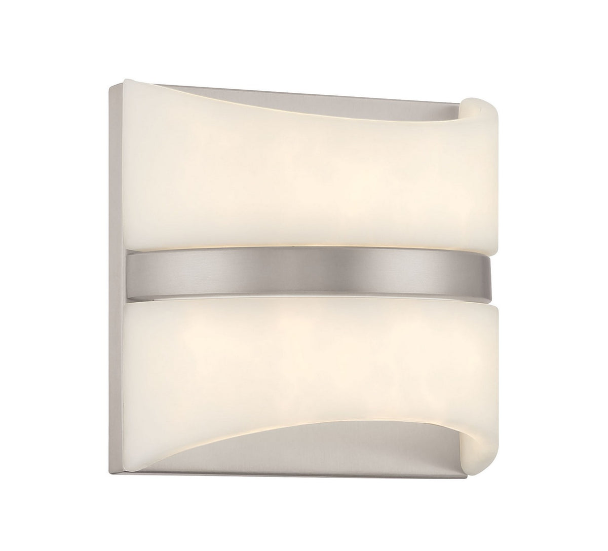 Velaux LED Wall Sconce in Brushed Nickel