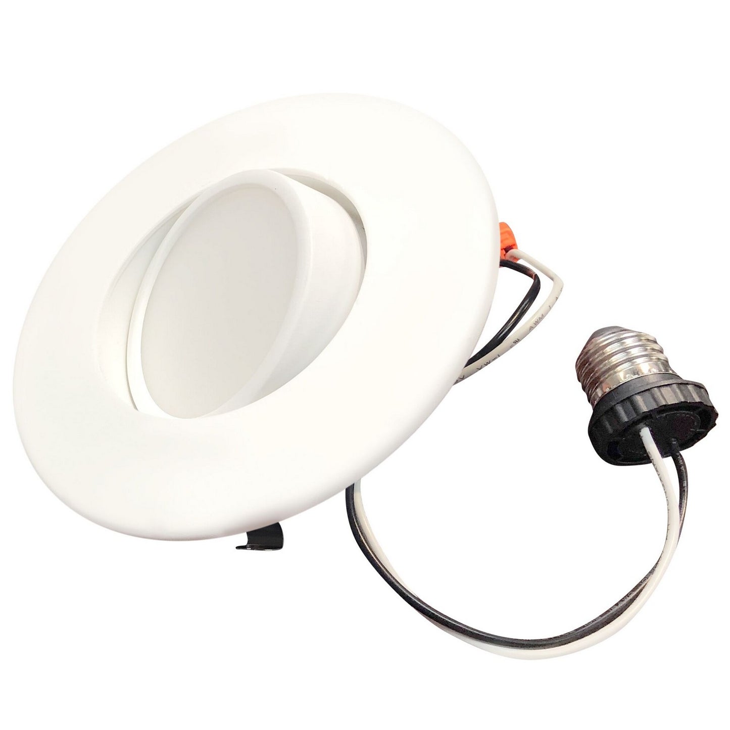 Recessed Recessed Downlight in White Round