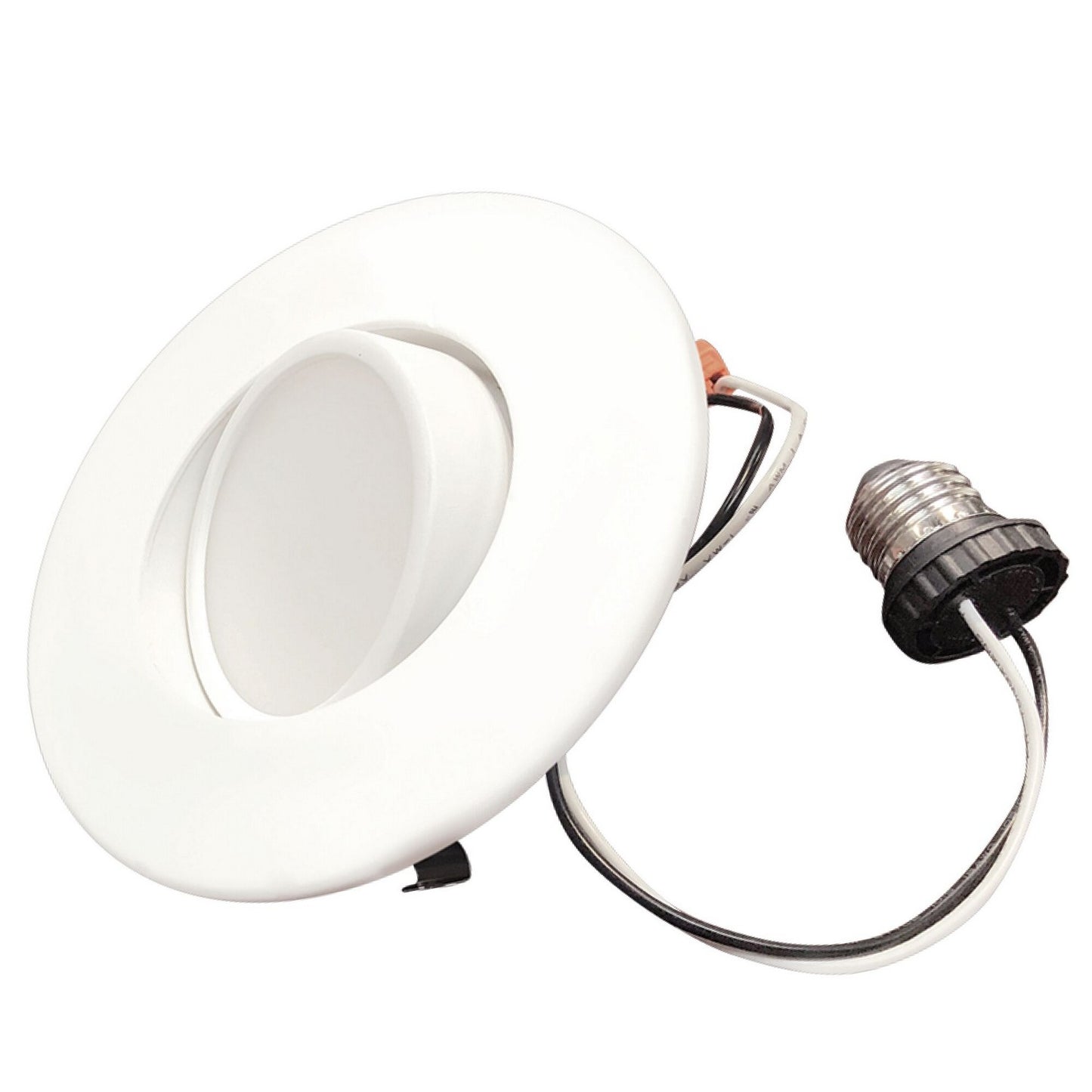 Recessed Recessed Downlight in White Round