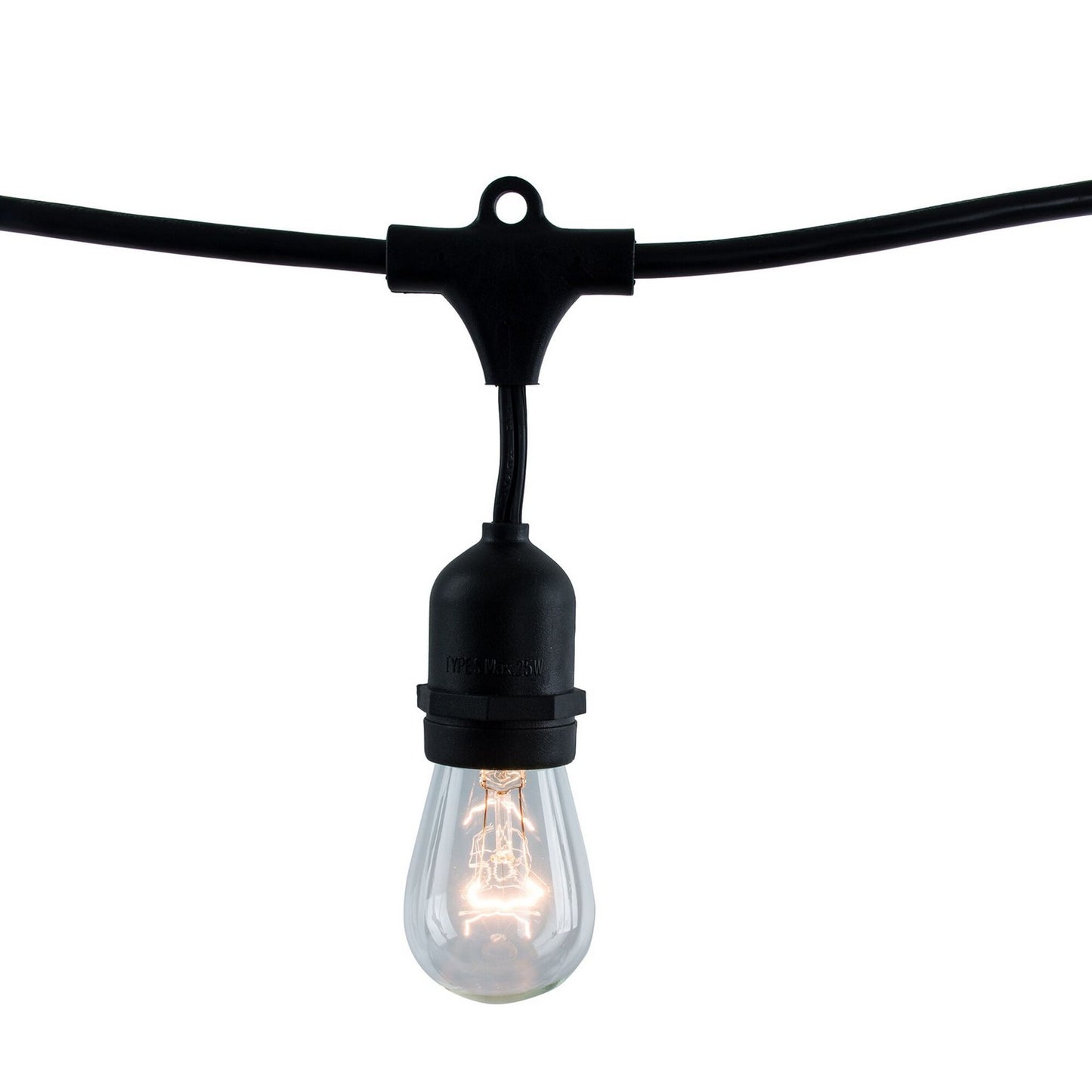 Bulbrite - 812482 - String Light - String - Black