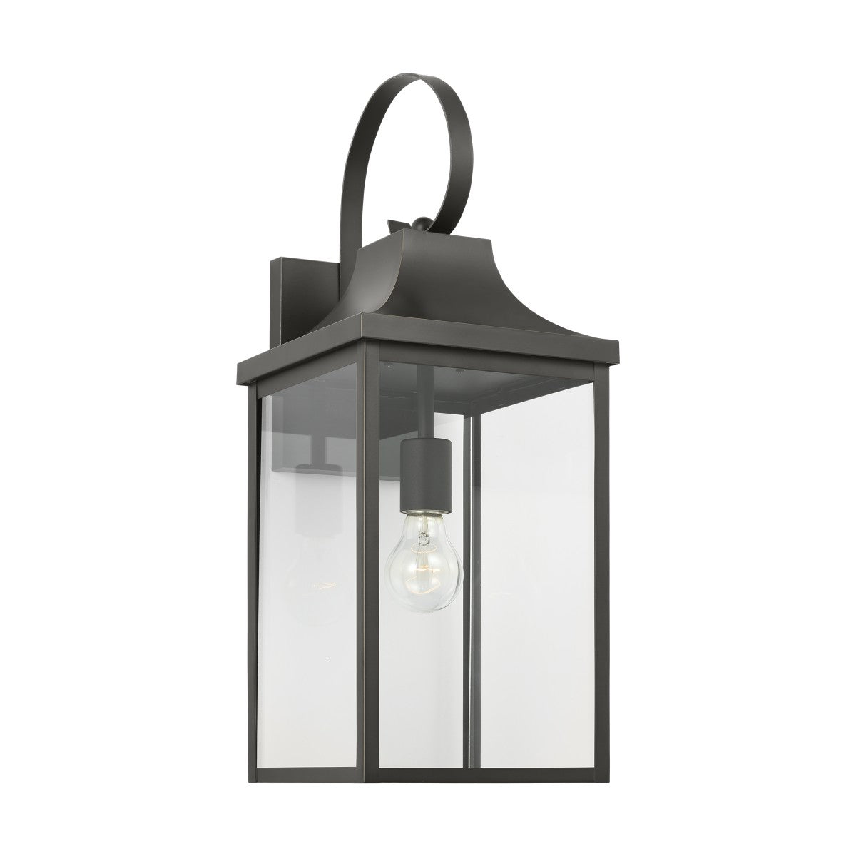 Say brook One Light Outdoor Lantern in Antique Bronze