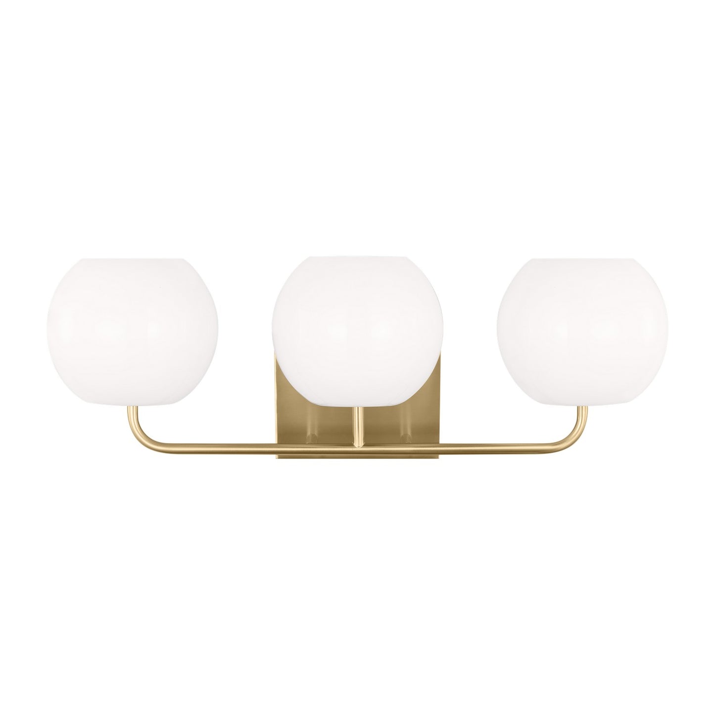 Rory Three Light Vanity in Satin Brass