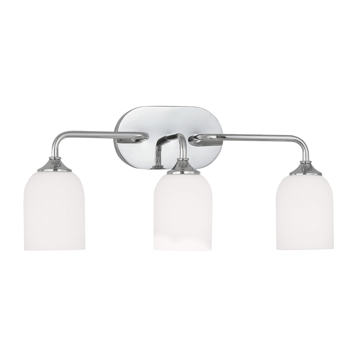 Generation Lighting - GLV1023CH - Three Light Vanity - Emile - Chrome