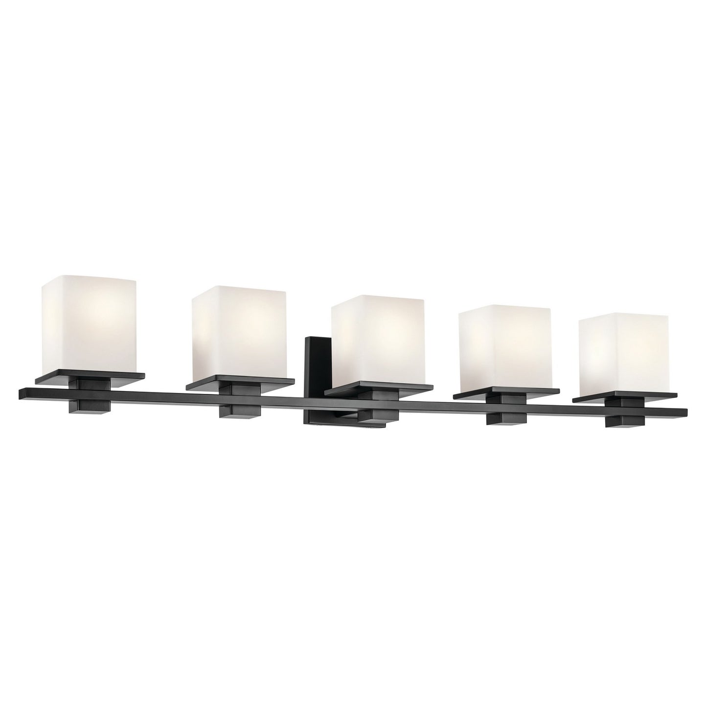 Tully Five Light Bath in Black